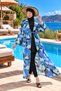 Patterned Pareo on Hijab Swimsuit - 2