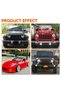 4 inch Round LED Front Driving Fog Lights White Amber DRL For Wrangler JK Dodge Journey Magnum Ch... - 6
