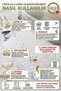 2 Pieces of Suction Cup Bathroom and Shower Anti-Slip Mat for Shower Cabin Bathtub 36 X 69.5 cm M-162 - 5