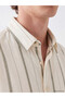 Rmz Gi̇yi̇m Farkiyla Slim Fit Striped Men's Shirt - 3