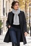 Women's Knitted Detailed Stylish Scarf - New Year Christmas Christmas Gift