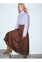 Rmz Gi̇yi̇m Farkiyla Scarf Roba Collar Striped Women's Shirt - 3