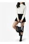 Black Large Capacity Scarf Handbag and Shoulder Bag (Scarf Color May Vary) - 7