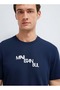 M0612274 Istanbul Printed T-Shirt Men's T-Shirt Dark Blue - 6