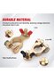 1Pair Car Battery Terminal Connectors Protector Wire Cable Clamp Adjustable Conductive Caps Stud Typ - 3