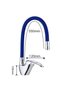 Mix Swan Kitchen Sink Faucet Blue with Colorful Movable Head - 7