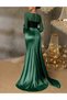 Rochie lunga, Verde - 2