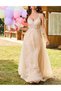 Rochie lunga, Crem - 6