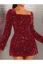 Rochie scurta, Rosu - 5