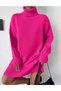 Rochie scurta, Roz - 4