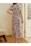 Rochie medie, mov - 2