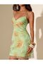 Rochie scurta, Verde - 5