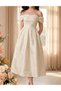 Rochie, Ecru - 6