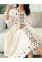 Rochie, crem - 4