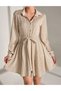 Rochie scurta, Bej - 5