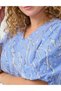 Rochie medie, Albastru - 3
