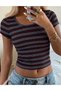 Top, Maro/Albastru - 3