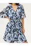 Rochie scurta, Albastru - 3