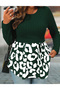 Bluza, Verde/alb - 5