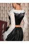 Top, Alb/Negru - 4