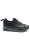 Wino Genuine Leather Orthopedic Women's Casual Shoes Black - 2