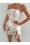 Rochie scurta, Bej - 5