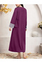 Rochie medie, Mov - 2