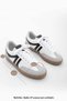 Women's Sneaker Lace-Up Flat Sole Suede Sports Shoes Tiyone White - 8