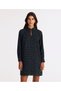 A Form Shirt Collar Long Sleeve Dress - 2