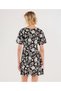 Short Sleeve Mini Dress with Pens - 5
