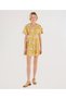 Short Sleeve Mini Dress with Pens