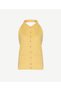Regular Shirt Collar Sleeveless Sweater - 6