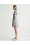 Straight Jacket Collar Long Sleeve Dress - 4