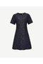 A Form Crew Neck Short Sleeve Dress - 6