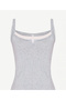 Regular Square Neck Sleeveless Sweater - 6