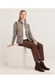 Regular Fit, High Neck, Long Sleeve, Double-Sided Cardigan - 3