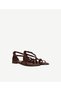 Closed Back Suede Flip-Flop Sandals - 3