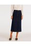 Slit Detailed Denim Skirt - 3