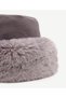 Fur Detailed Bucket Hat - 2