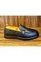 Genuine Leather Black Lace-Up Buckle Handmade Classic Men's Shoes, Kabala. - 5