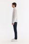 Men's White Bottomed Collar 100% Cotton Breathable Comfort Fit Shirt A61Y2022 - 4