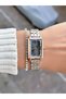 Steel Cord Milan Silver/Rose Women's Watch 3 Atm Waterproof 2 Years Warranty- Bracelet Gift - 5