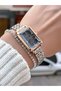 Steel Cord Milan Silver/Rose Women's Watch 3 Atm Waterproof 2 Years Warranty- Bracelet Gift - 2