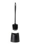 Sb-776 Silicone Wc Toilet Bathroom Sink Brush Toilet Bowl Cleaning Brush Black - 3
