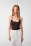 Accessory Detailed Strappy Blouse - 2
