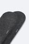 Men's Anthracite Towel Sole Bamboo Sneaker Socks B008559 - 2