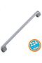 Furniture Kitchen Wardrobe Drawer Cabinet Cover Metal Handle Handle Handles Oval Chrome 224 mm - 2