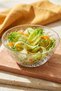 Elis Glass Salad Bowl Single Extra Large 2140 ml (Presentation Bowl, Preparation Bowl)