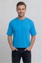 Men's Oversize Crew Neck T-Shirt Combed Cotton Fabric