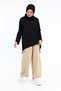 Hijab Pants Stone Comfortable Fit Elastic Waist Aerobin - 5